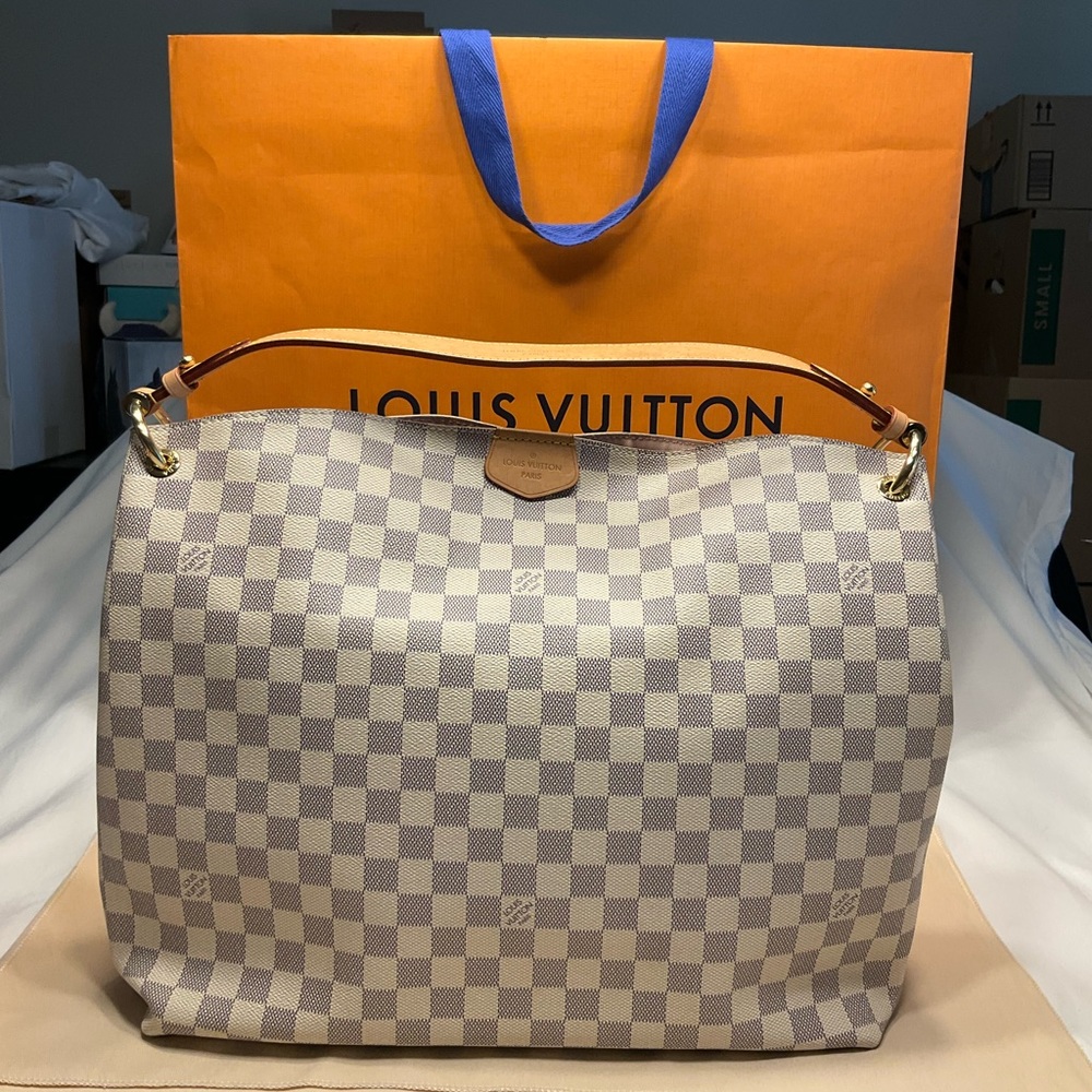 Louis Vuitton Graceful MM Damier Azur